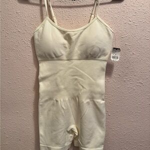 Women's Cream Bodysuit
